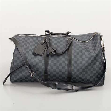 louis vuitton keepall 55 damier graphite|Keepall Bandoulière 55 .